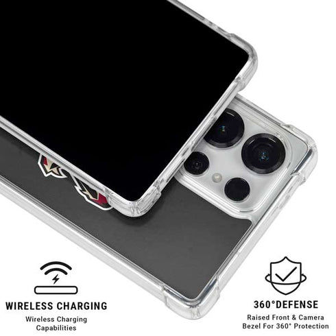 NHL Arizona Coyotes Distressed Galaxy S26 Ultra Clear Case