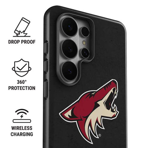 NHL Arizona Coyotes Distressed Galaxy S26 Ultra Impact Case