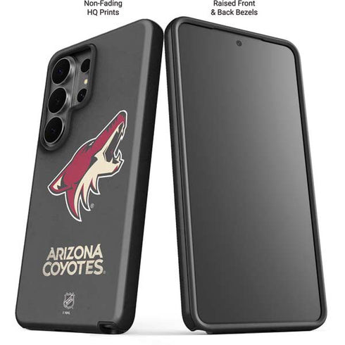 NHL Arizona Coyotes Distressed Galaxy S26 Ultra Impact Case