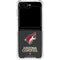 NHL Arizona Coyotes Distressed Galaxy Z Flip6 Clear Case