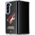 NHL Arizona Coyotes Distressed Galaxy Z Fold5 5G Clear Case