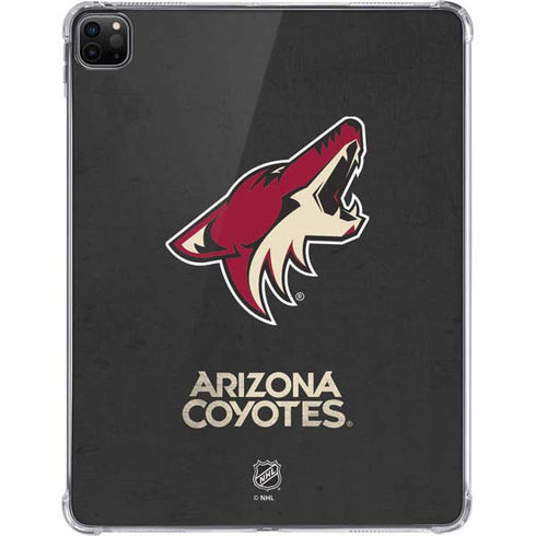 NHL Arizona Coyotes Distressed iPad Pro 11in (2024) Clear Case