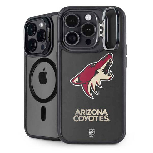 NHL Arizona Coyotes Distressed iPhone 14 Pro Kickstand Case