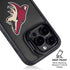 NHL Arizona Coyotes Distressed iPhone 14 Pro Max Kickstand Case