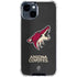 NHL Arizona Coyotes Distressed iPhone 15 Clear Case