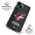 NHL Arizona Coyotes Distressed iPhone 15 Clear Case