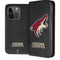 NHL Arizona Coyotes Distressed iPhone 15 Pro Folio Case