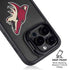 NHL Arizona Coyotes Distressed iPhone 15 Pro Max Kickstand Case
