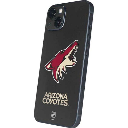 NHL Arizona Coyotes Distressed iPhone 15 Skin