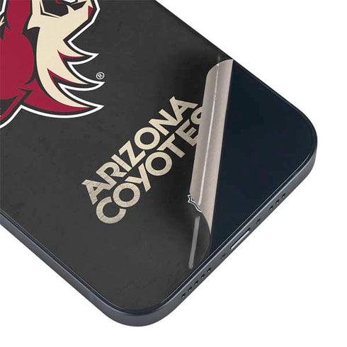 NHL Arizona Coyotes Distressed iPhone 15 Skin