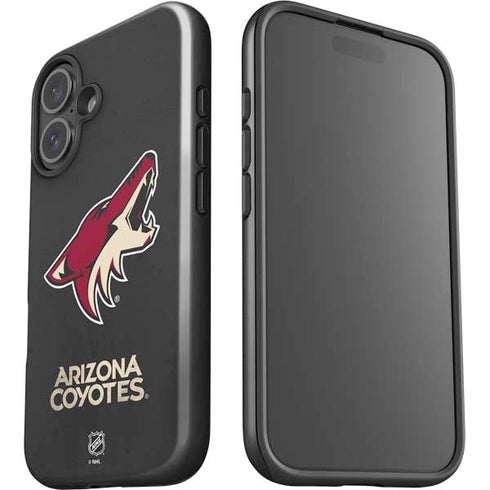 NHL Arizona Coyotes Distressed iPhone 16 Plus Impact Case
