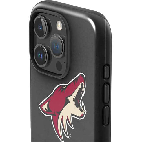 NHL Arizona Coyotes Distressed iPhone 16 Pro Impact Case