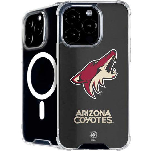 NHL Arizona Coyotes Distressed iPhone 16 Pro Max MagSafe Case