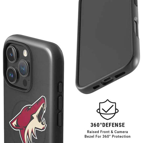 NHL Arizona Coyotes Distressed iPhone 16 Pro Max Magsafe Impact Case