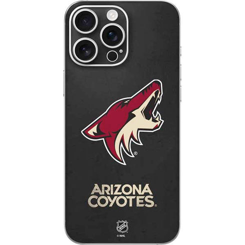 NHL Arizona Coyotes Distressed iPhone 16 Pro Max Skin