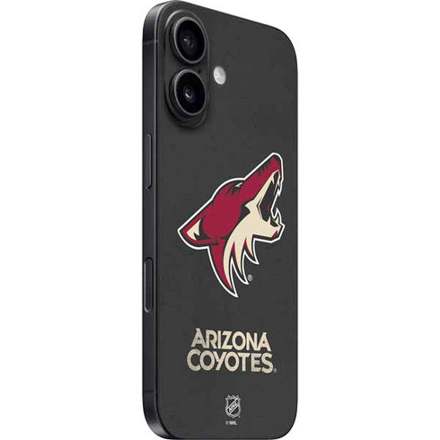 NHL Arizona Coyotes Distressed iPhone 16 Skin