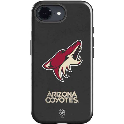 NHL Arizona Coyotes Distressed iPhone 16e Impact Case