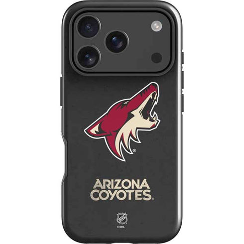 NHL Arizona Coyotes Distressed iPhone 18 Pro Max Impact Case