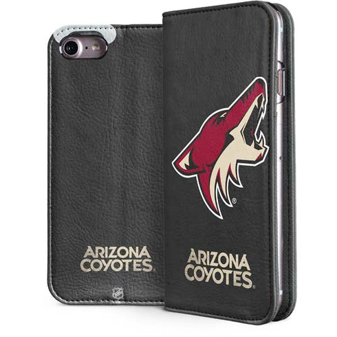 NHL Arizona Coyotes Distressed iPhone 7 Folio Case