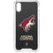 NHL Arizona Coyotes Distressed iPhone XS Clear Case