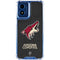NHL Arizona Coyotes Distressed Moto G 5G (2024) Clear Case