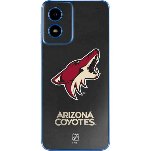 NHL Arizona Coyotes Distressed Moto G Play 4G (2024) Skin