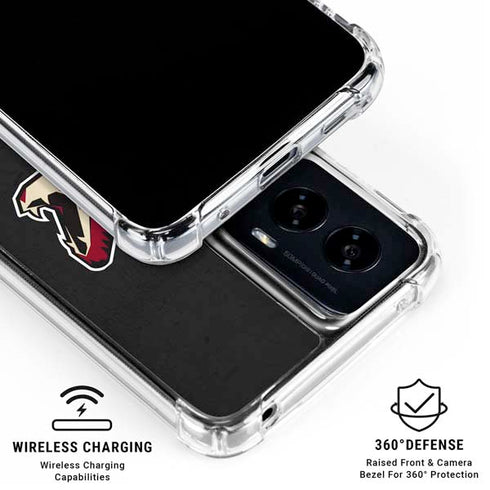 NHL Arizona Coyotes Distressed Moto G Power 5G (2024) Clear Case