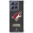 NHL Arizona Coyotes Distressed Moto G Stylus 5G (2025) Clear Case