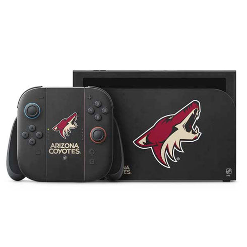 NHL Arizona Coyotes Distressed Nintendo Skins