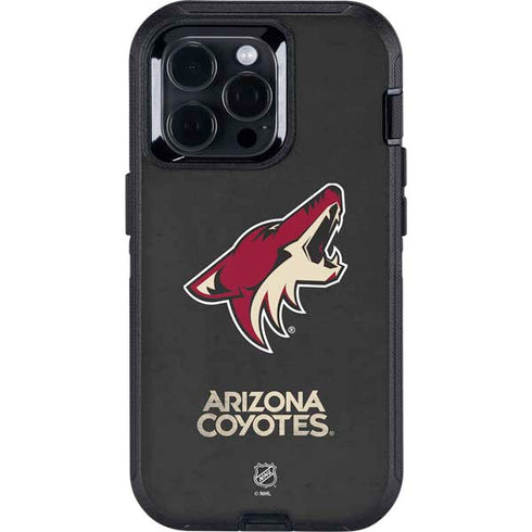 NHL Arizona Coyotes Distressed Otterbox Defender iPhone Skin