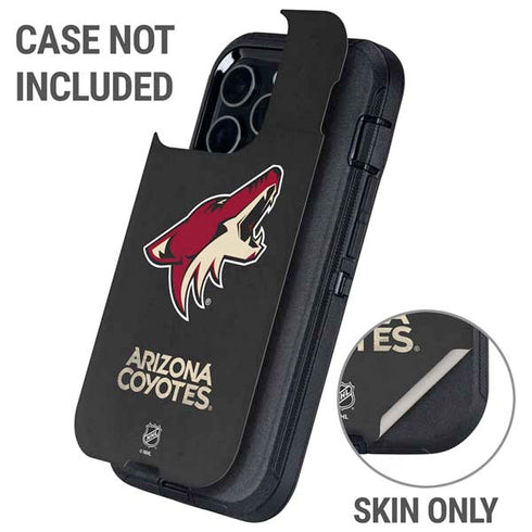 NHL Arizona Coyotes Distressed Otterbox Defender iPhone Skin
