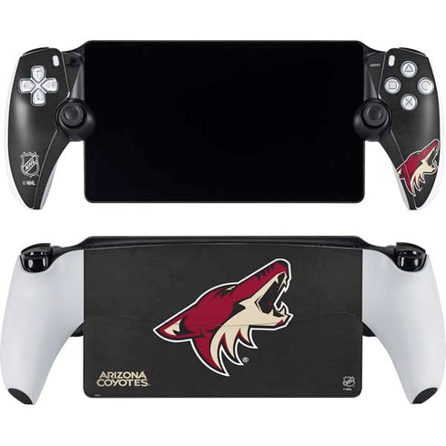 NHL Arizona Coyotes Distressed PlayStation Portal Remote Player Skin