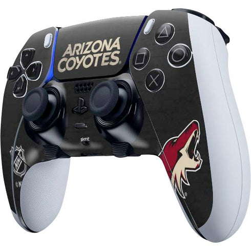 NHL Arizona Coyotes Distressed PS5 DualSense Edge Pro Controller Skin