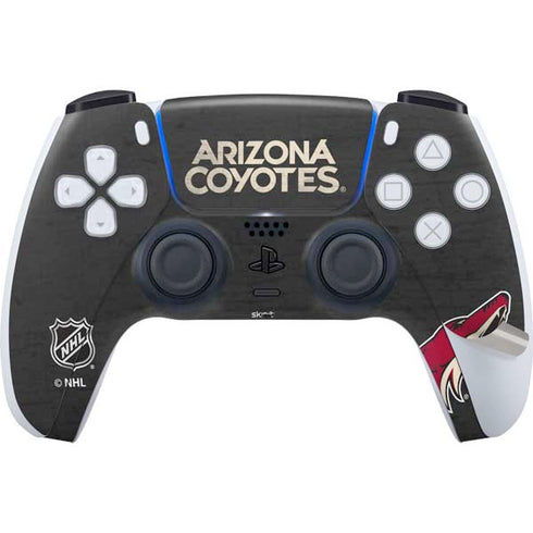 NHL Arizona Coyotes Distressed PS5 Pro Disk Bundle Skin