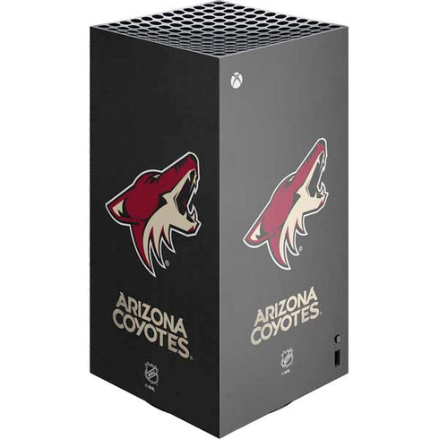 NHL Arizona Coyotes Distressed XBox Series X Digital Edition Console Skin