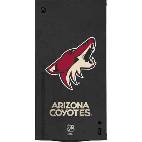 NHL Arizona Coyotes Distressed XBox Series X Digital Edition Console Skin