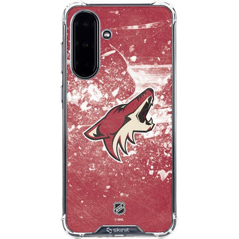 NHL Arizona Coyotes Frozen Galaxy A36 5G Clear Case