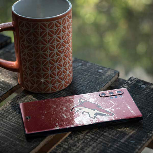 NHL Arizona Coyotes Frozen Galaxy Note 10 Plus Skin