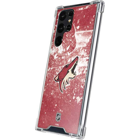 NHL Arizona Coyotes Frozen Galaxy S23 Ultra Clear Case