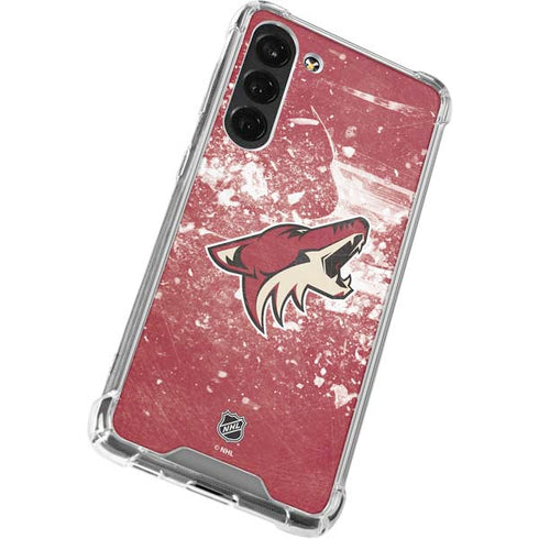 NHL Arizona Coyotes Frozen Galaxy S24 FE Clear Case