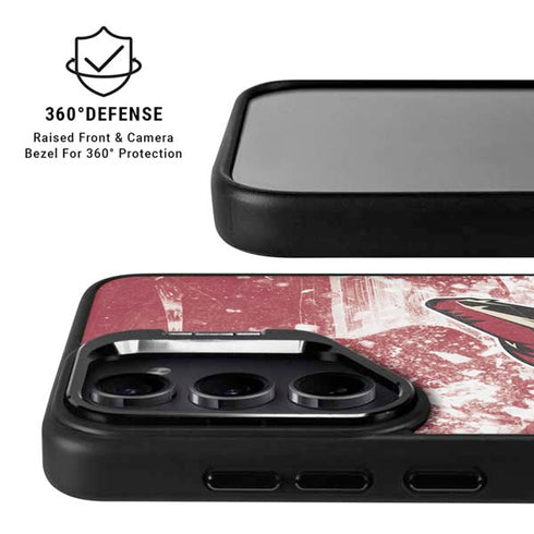 NHL Arizona Coyotes Frozen Galaxy S25 Kickstand Case