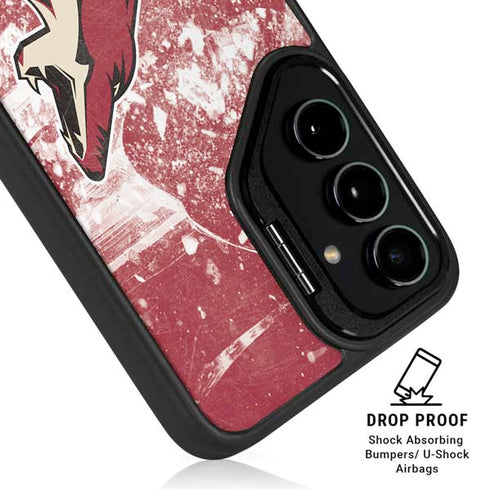 NHL Arizona Coyotes Frozen Galaxy S25 Kickstand Case