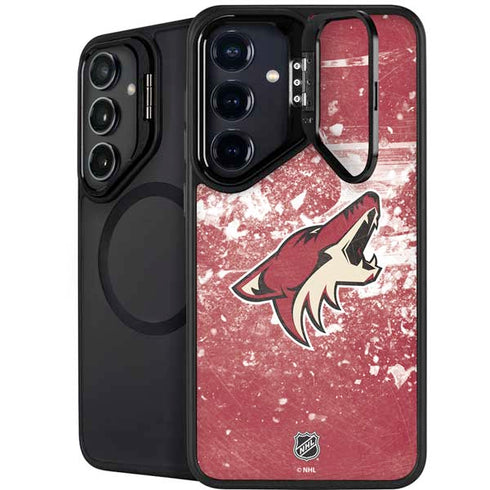 NHL Arizona Coyotes Frozen Galaxy S24 Plus Kickstand Case