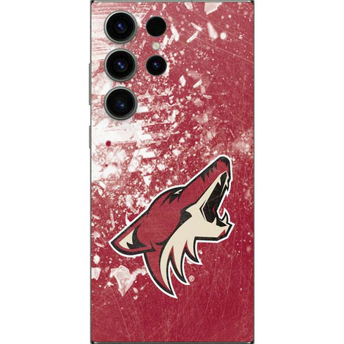 NHL Arizona Coyotes Frozen Galaxy S24 Ultra Skin