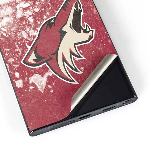 NHL Arizona Coyotes Frozen Galaxy S24 Ultra Skin