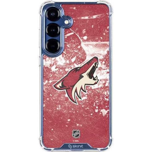 NHL Arizona Coyotes Frozen Galaxy S25 Clear Case
