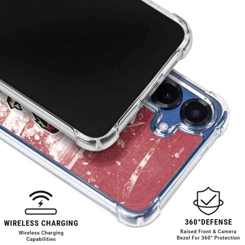 NHL Arizona Coyotes Frozen Galaxy S25 Clear Case