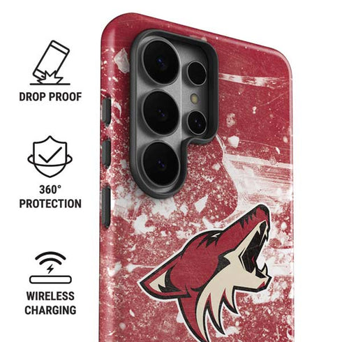 NHL Arizona Coyotes Frozen Galaxy S26 Ultra Impact Case