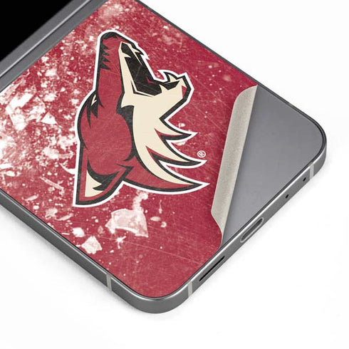 NHL Arizona Coyotes Frozen Galaxy Z Flip6 Skin