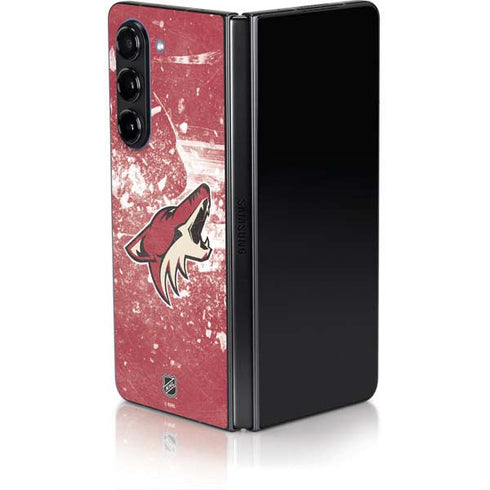 NHL Arizona Coyotes Frozen Galaxy Z Fold5 5G Skin